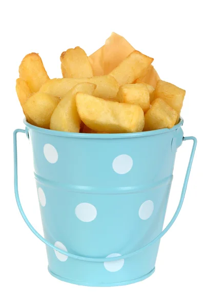 Bucket of Chips — Fotografie, imagine de stoc