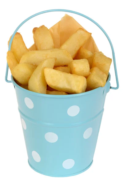 Bucket of Chips — Fotografie, imagine de stoc