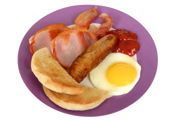 Bacon Egg and Sausage — Stock Photo, Image