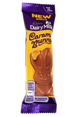 karamelli çikolata bunny