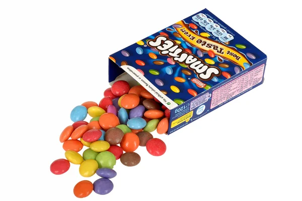 Box of Smarties — Stock Photo, Image