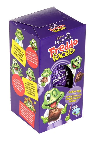 Boxed Chocolate Easter Egg – stockfoto