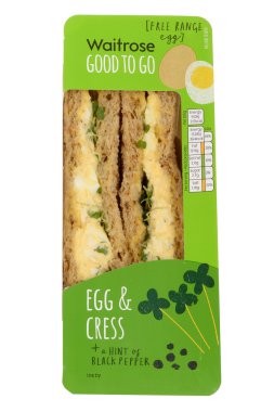 yumurta ve tere sandviç