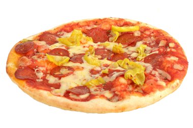 biber ve acı biber pizza