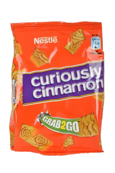 Curiously Cinnamon Breakfast Cereal — Stock Photo, Image