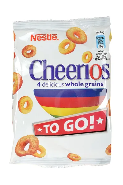 Płatki śniadaniowe Cheerios — Zdjęcie stockowe