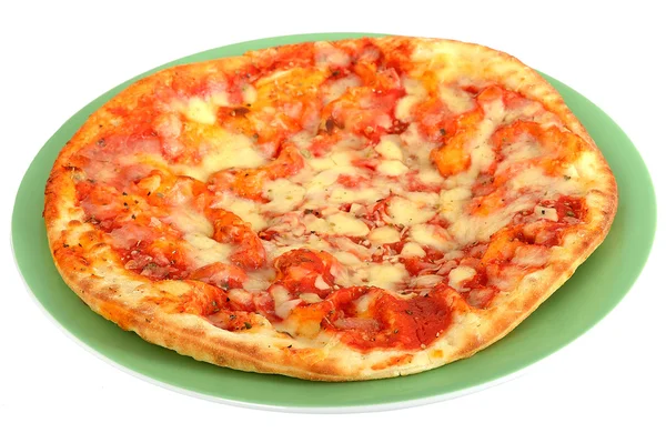 Margherita pizza — Zdjęcie stockowe