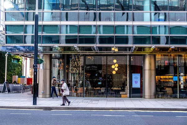 Victoria Westminster Londen Engeland November 2021 All One Bar Restaurant — Stockfoto