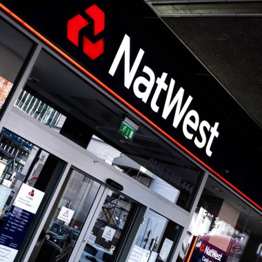 Victoria Westminster London England, 7 Kasım 2021, NatWest Bank Victoria Street High Street Branch