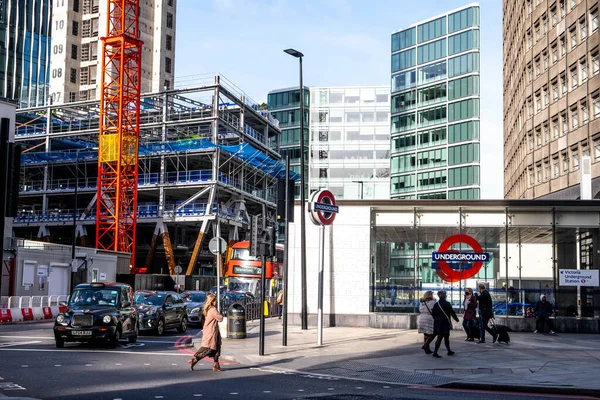 Victoria Westminster London England Listopadu 2021 Redevelpment Construction High Rise — Stock fotografie