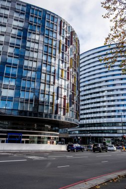 Waterloo Londra İngiltere, 21 Kasım 2021, Park Plaza Otel ve Urbanest öğrenci konaklama yeri Waterloo Londra