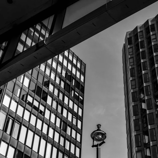 Victoria London November 2021 Modern High Rise Tower Block Office — Stock Photo, Image