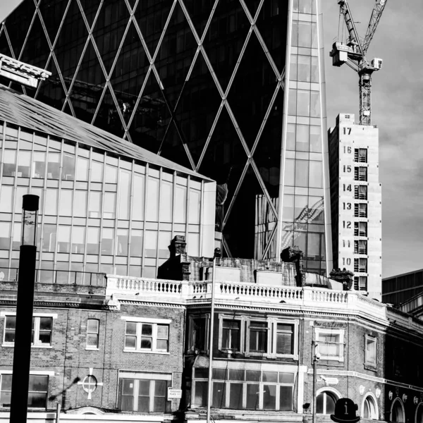 Victoria London November 2021 Modern Och Gammal Arkitektur Victoria Skyline — Stockfoto