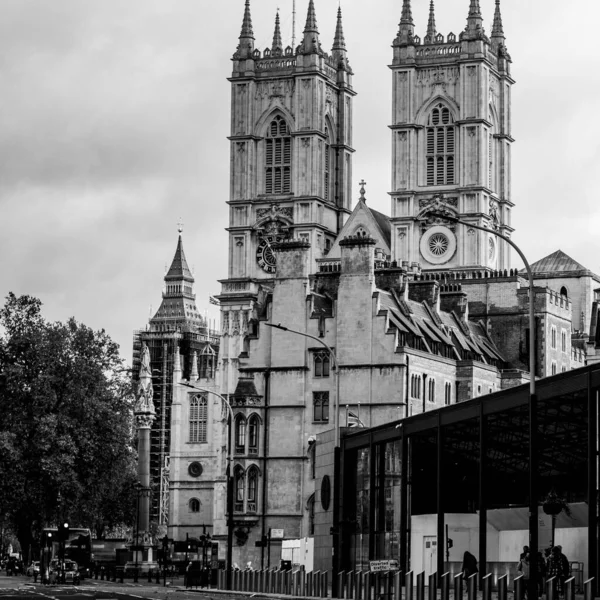 Central London Royaume Uni Novembre 2021 Westminster Abbey Gothic Architecture — Photo