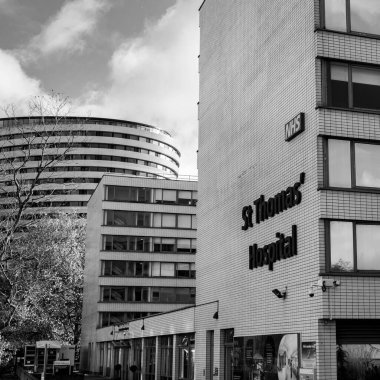 Merkez Londra 21 Kasım 2021 St Thomas Büyük Londra NHS Öğretim Hastanesi
