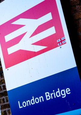 Londra İngiltere, 29 Ocak 2022, Londra Köprüsü Tren İstasyonu 