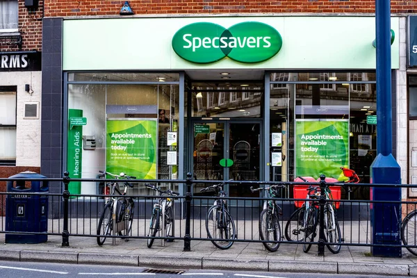 Kingston Thames London Egyesült Királyság 2022 Április Specsavers High Street — Stock Fotó