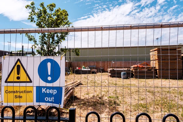 Dorking Surrey Hills London July 2022 Builders Material Storage Yard —  Fotos de Stock