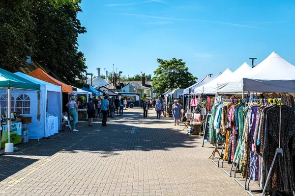 Dorking Surrey Hills London July 2022 People Walking Open Air — Fotografia de Stock