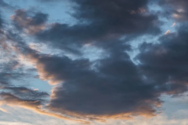 Clouds Creating Beautiful Abstract Weather Cloudscape Skies — Stock Photo, Image