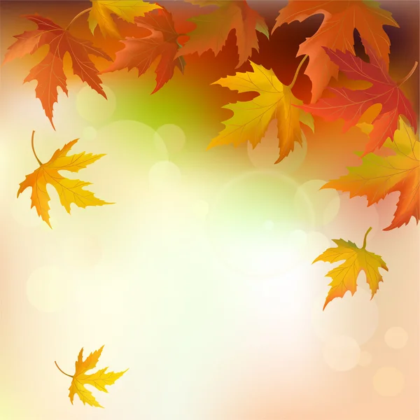 Abstrakter Herbst-Hintergrund Stockillustration