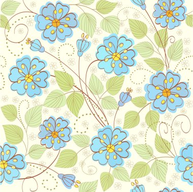 Şirin çiçek arkaplanı