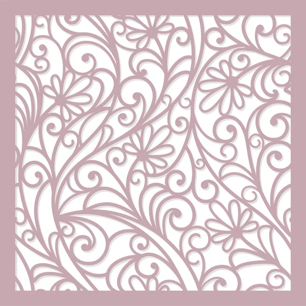 Fondo floral sin costuras — Vector de stock