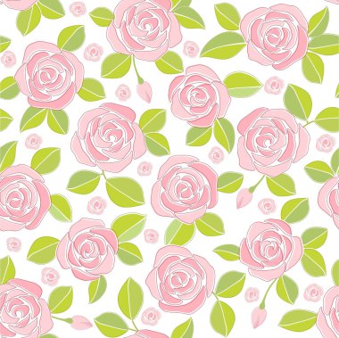 Pembe gül (arka plan)