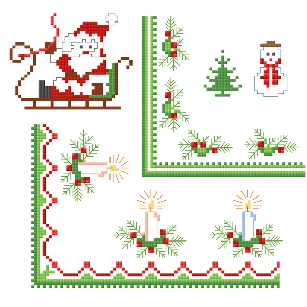 Christmas design elements — Stock Vector