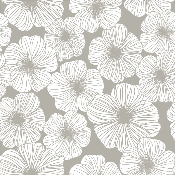 Fond floral sans couture — Image vectorielle