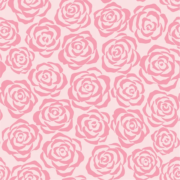 Roses roses (fond ) — Image vectorielle