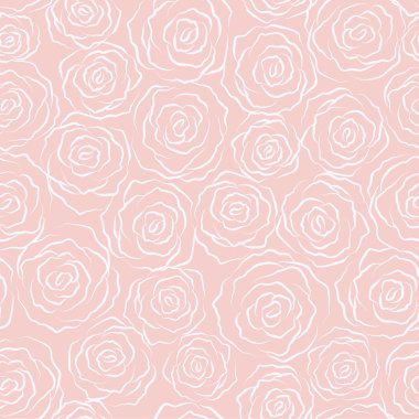 Gül ile sorunsuz arka plan