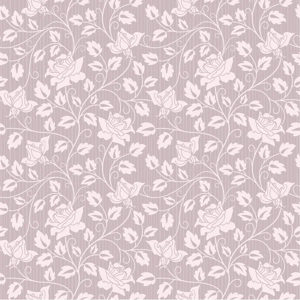 Nahtloser abstrakter Hintergrund mit Rosen — Stockvektor