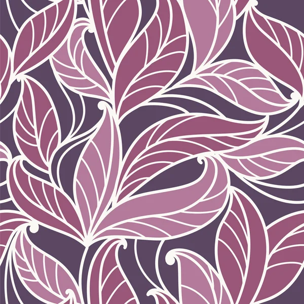 Fondo floral abstracto sin costuras — Vector de stock