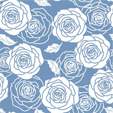 Gül ile sorunsuz arka plan