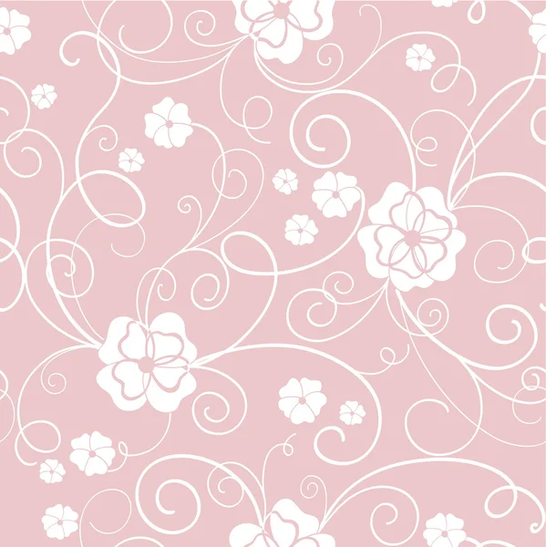 Fond rose sans couture — Image vectorielle