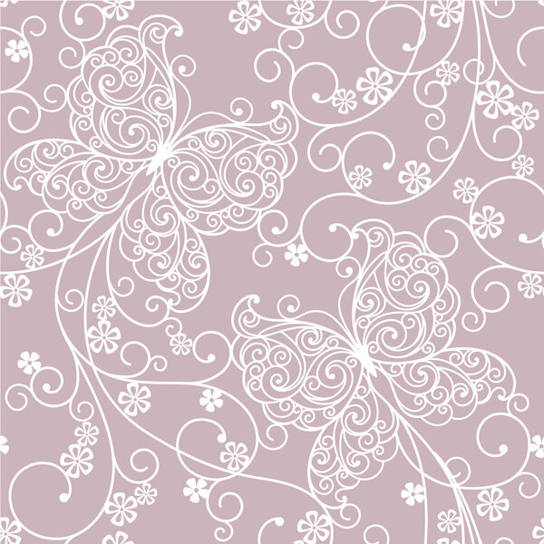 абстрактный фон с бабочкой