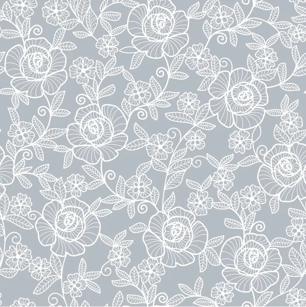 Kusursuz gri soyut çiçek arkaplanı