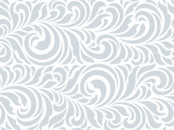 グレーと白の抽象的なシームレスなパターン — ストックベクタ
