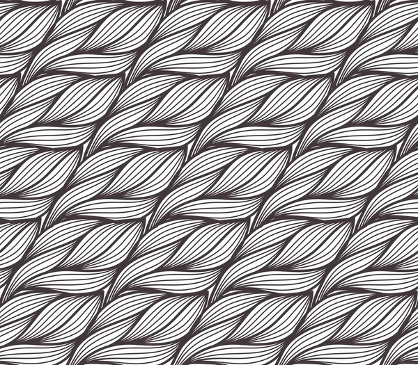 Vektor Nahtlose Muster Moderne Stilvolle Schwarz Weiß Textur Geometrisches Streifenornament — Stockvektor