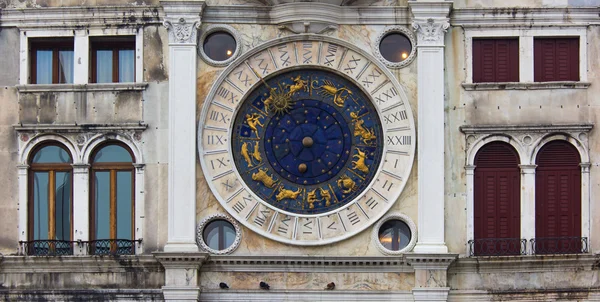 Venice, clock tower, particularly — Stock Photo, Image