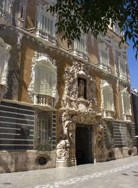 Valencia, historické budovy — Stock fotografie