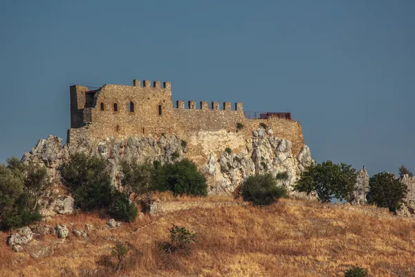 Delia Sicilya castle — Stok fotoğraf