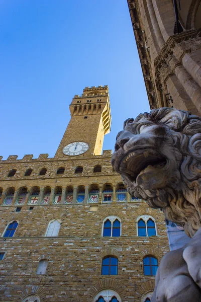 Firenze, palazzo, vecchio — Foto Stock