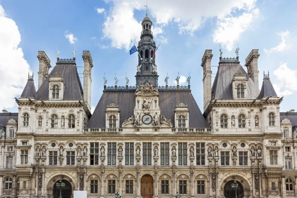 Paryż, hotel de ville — Zdjęcie stockowe