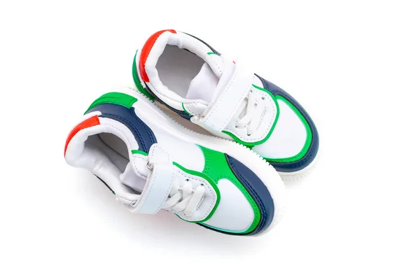 Baby Sneakers Set Children Clothes Accessories Spring Autumn Summer White — Stok fotoğraf