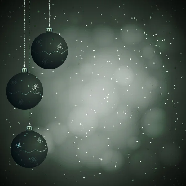 Gris fond de Noël — Image vectorielle