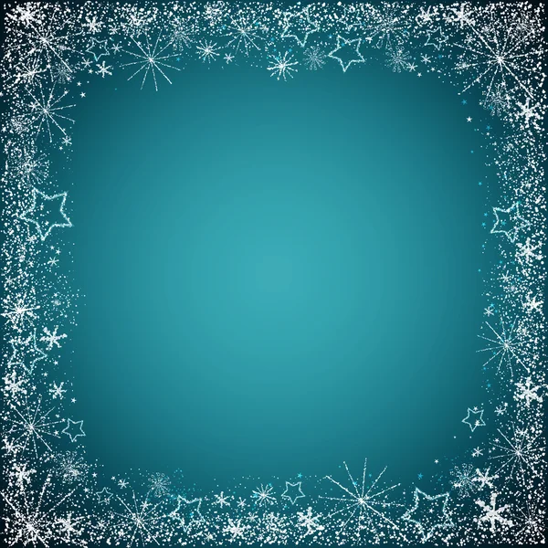 Dark blue christmas background — Stock Vector