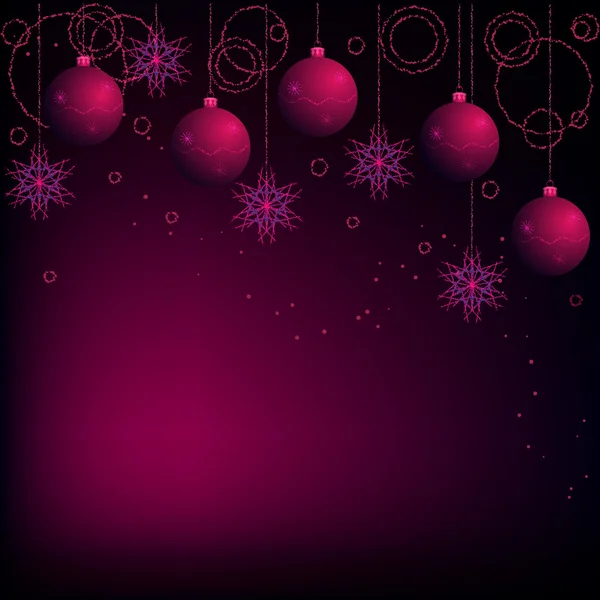 Fond de Noël rose foncé et violet Vecteurs De Stock Libres De Droits