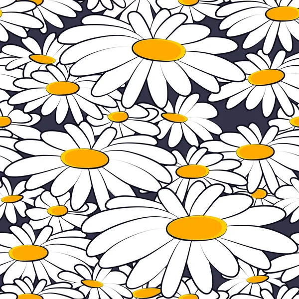 Marguerites sans couture Graphismes Vectoriels